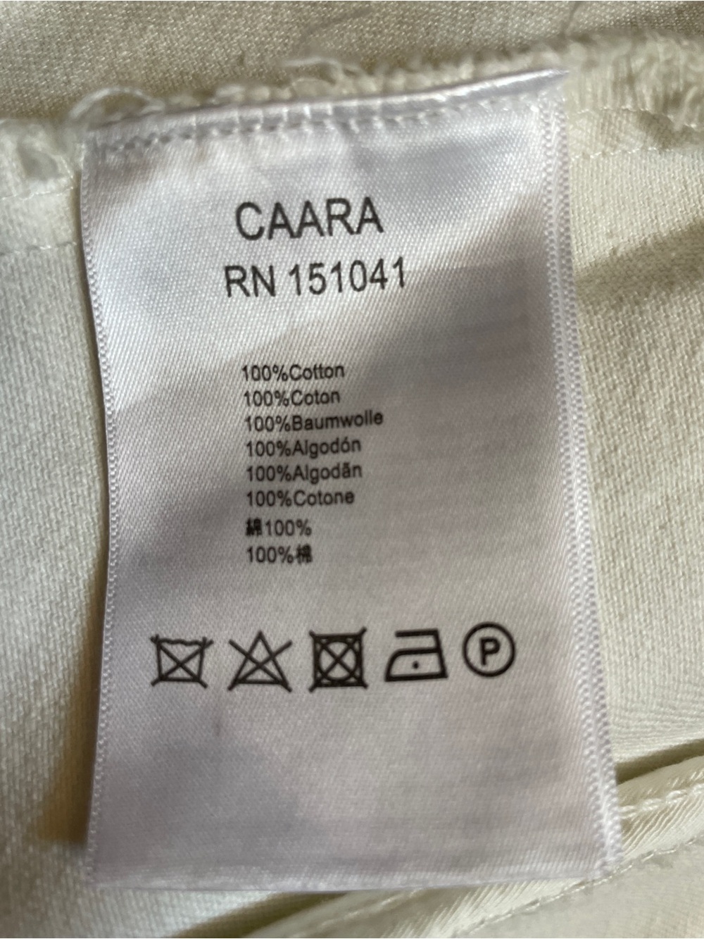 CAARA White Denim Moto Jacket Large | Coastal Chic Quiet Luxury Minimalist - Picture 8 of 8